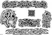 Celtic Tattoo Designs Sheet 181